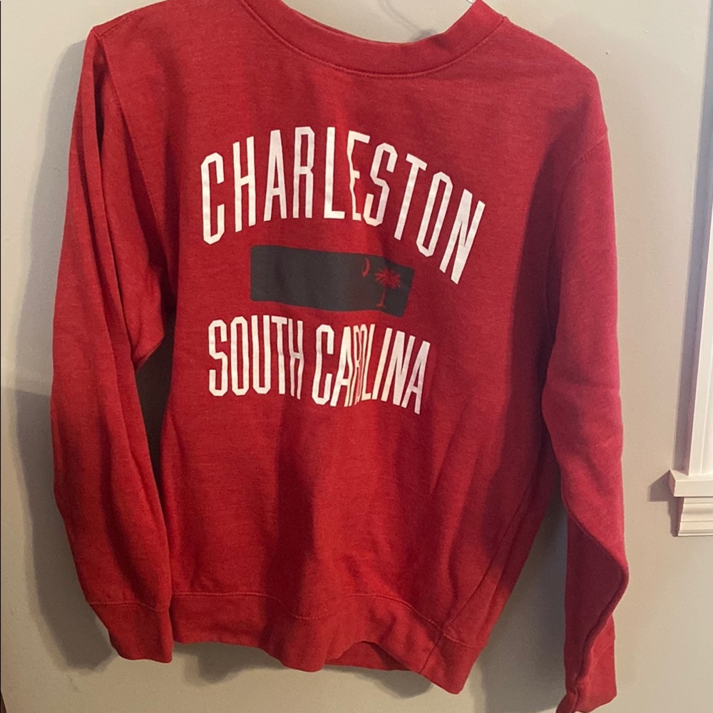 Red Charleston South Carolina Sweatshirt